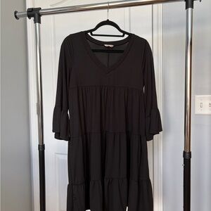 Black Flowy Dress